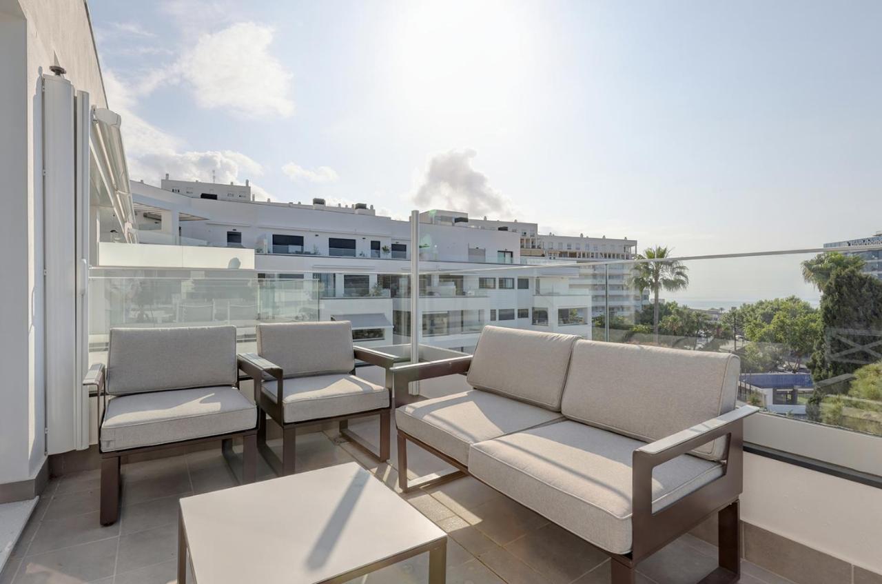 Brand New Apartment With Pool And Sea View In Marbella Exteriör bild
