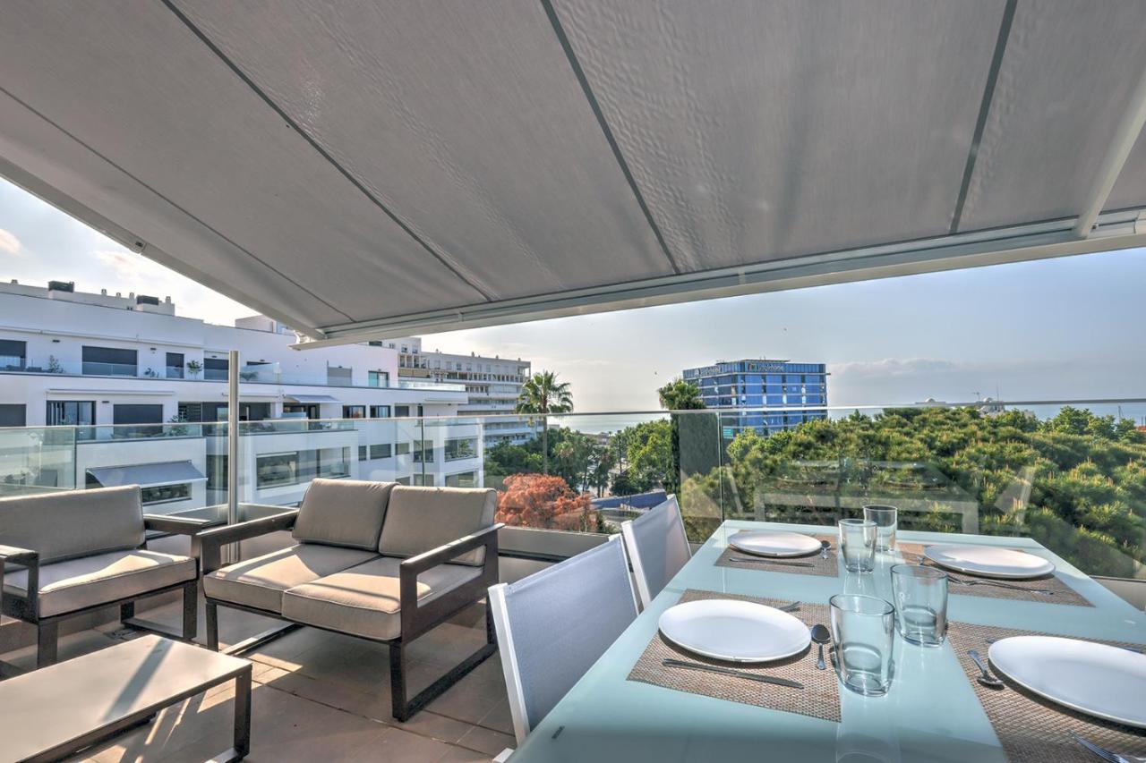 Brand New Apartment With Pool And Sea View In Marbella Exteriör bild