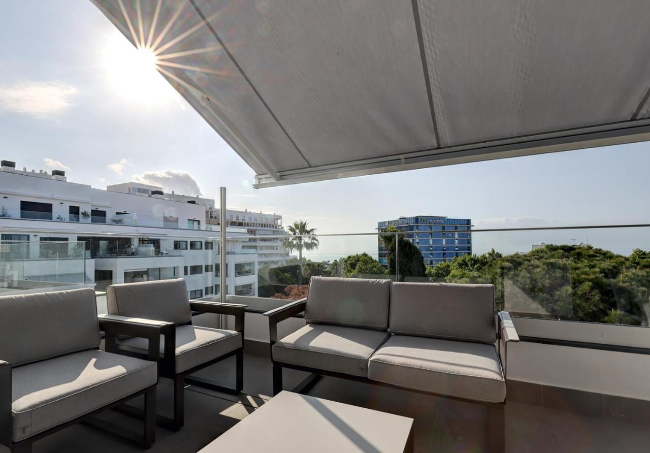Brand New Apartment With Pool And Sea View In Marbella Exteriör bild